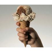 Мороженое шоколадно-сливочное фото