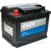Exide EC551 аккумулятор Standart 55Ah 460A (L +) 242x175x190