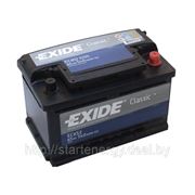 Exide EC652 аккумулятор Standart 65Ah 540A (R+) 278x175x175 mm