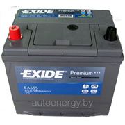 Автомобильный аккумулятор Exide Premium EA655 (65 А/ч) купить акб фотография