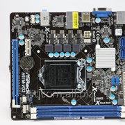 Материнская плата LGA-1155 ASRock H61M-VG3 Intel H61 2 HD Graphics Mini-ITX oem фотография
