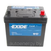 Автомобильный аккумулятор Exide Excell EB604 (60 А/ч) купить акб фото