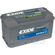 Автомобильный аккумулятор Exide Premium EA1000 (100 А/ч) купить акб фотография