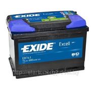 Exide EB741 аккумулятор Excell 74Ah 680A (L +) 278x175x190 mm фотография