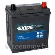 Автомобильный аккумулятор Exide Premium EA386 (38 А/ч) купить акб фотография