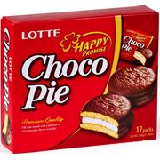 Бисквит Choco Pie (Чокопай) Lotte (Лотте) 336 гр фото
