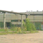Производственный корпус на территории завода