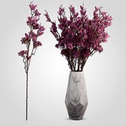Цветы Искусственные Бархатные Фиолетовые 88 см. (от 12 шт.) фото