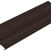 Сайдинг металлический, шоколад RAL 8017, м2