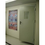 Противопожарная металлическая дверь КПД-60М фото