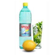 Газированная вода Архыз со вкусом лимона.