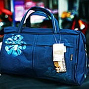 Женская сумка-саквояж Happypeople синяя фотография