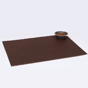 Коврик для животных универсальный, прямоугольный, 60 х 80 см, коричневый фото