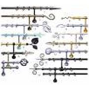 Карнизы кованые фото