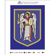 Герб Києва схема для вишивання бісером фото