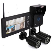 Беспроводной видеодомофон «Skynet VD-802 (2 камеры)»
