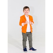 Пиджак оранжевый фото