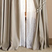 Шторы льняные фото