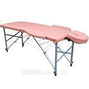 Складной массажный стол Панда 1 - розовый фото