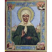 Гобеленовая икона Святая Матрона фото