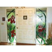 Витражи мебельные фото