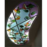 Витраж потолочный фото