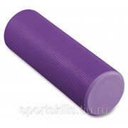 Ролик массажный для йоги INDIGO Foam roll (Валик для спины) IN021 45*15 см Фиолетовый фото