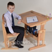 Комплект стол и стул школьникам Умничка фото