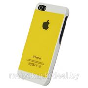 Задняя крышка Apple пластиковая iPhone 5 желтая фото