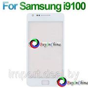 Стекло для телефона Samsung i9100 Galaxy S2 (белый) фото