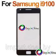 Стекло для телефона Samsung i9100 Galaxy S2 (черный) фотография
