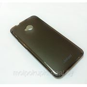 Силиконовая накладка Jekod для HTC One чёрная фотография