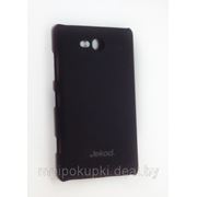 Задняя накладка Jekod для Nokia 820 Lumia чёрная фотография