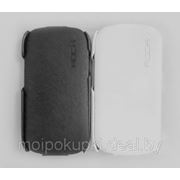 Чехол футляр-книга Rock для Samsung GT-I8190 Galaxy S III mini чёрный и белый фотография