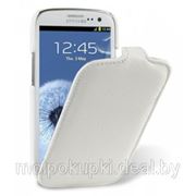Чехол футляр-книга Melkco для Samsung GT-I9300 Galaxy S III белый фото