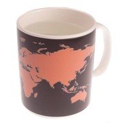 Кружка-хамелеон “Карта мира“ фото