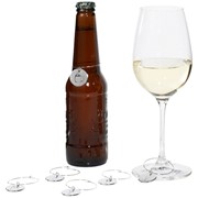 Украшения для бокалов Marla, серебристый фото