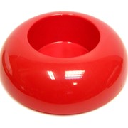 Икебана пластиковая круглая красная IK 02 фотография