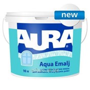 Универсальная водная эмаль для наружных и внутренних работ Aura Aqua Emalj