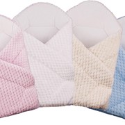 Конверт-одеяло для новорожденных “SOFT jacguard“ (стриженный мех) фото