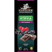 Шоколад Cavalier черный с лесными ягодами на стевии фото