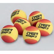 Мячи для большого тенниса Tyger Stage 3