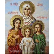 Картина стразами Вера, Надежда, Любовь и мать их Софья 40х50 см фотография