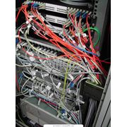 Монтаж сетей передачи данных фото