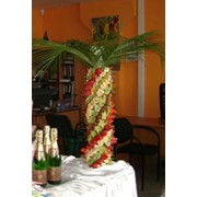 Фруктовая пальма, фруктовый букет фото