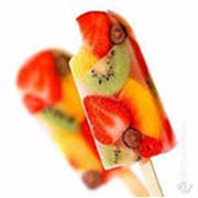 Мороженое фруктовое фотография