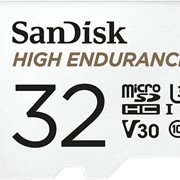 Карта памяти SanDisk 32Gb MicroSD High Endurance + adapter SD (SDSQQNR-032G-GN6IA) фото