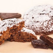 Шоколадное печенье в сахарной пудре Шокольдинка фото