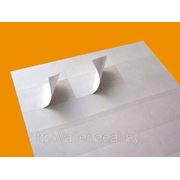 Наклейки А4 (100 листов, 105*48мм, 12шт), белая самоклеящаяся бумага фото