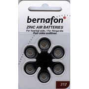 Батарейки Bernafon A10 A13 A312 фото
